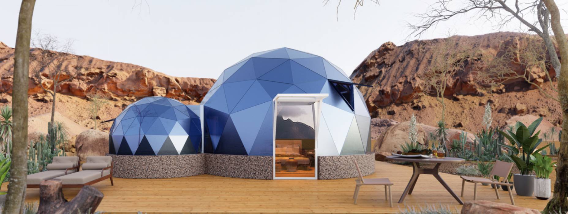 迎江区球形智能光伏玻璃星空房